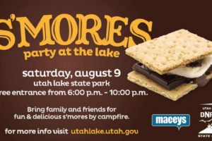 S’mores Party at Utah Lake