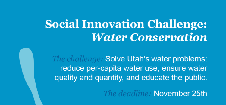 UVU Student Innovation Challenge: Conserving Water in Utah County